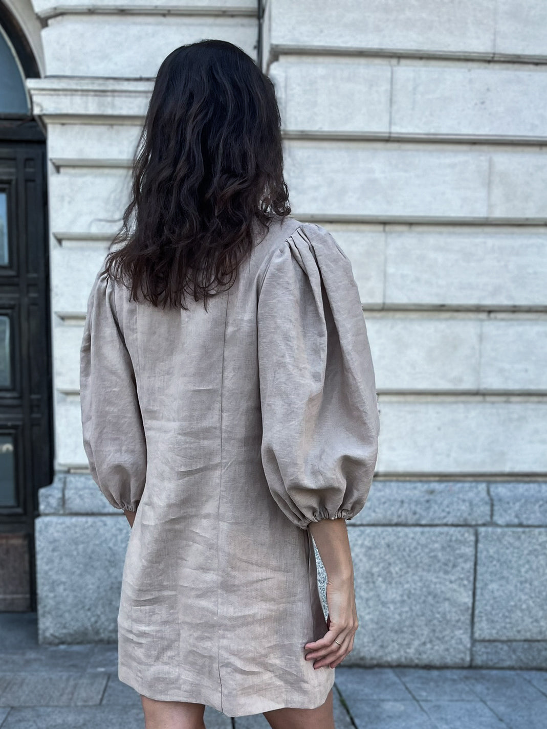 Рокля "the walnut dress"