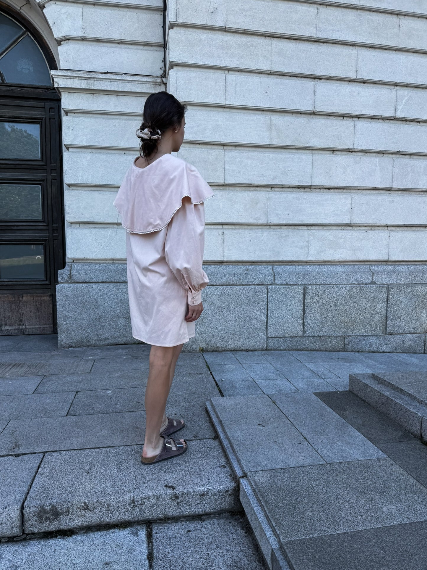 Рокля "the big collar shirt-dress"