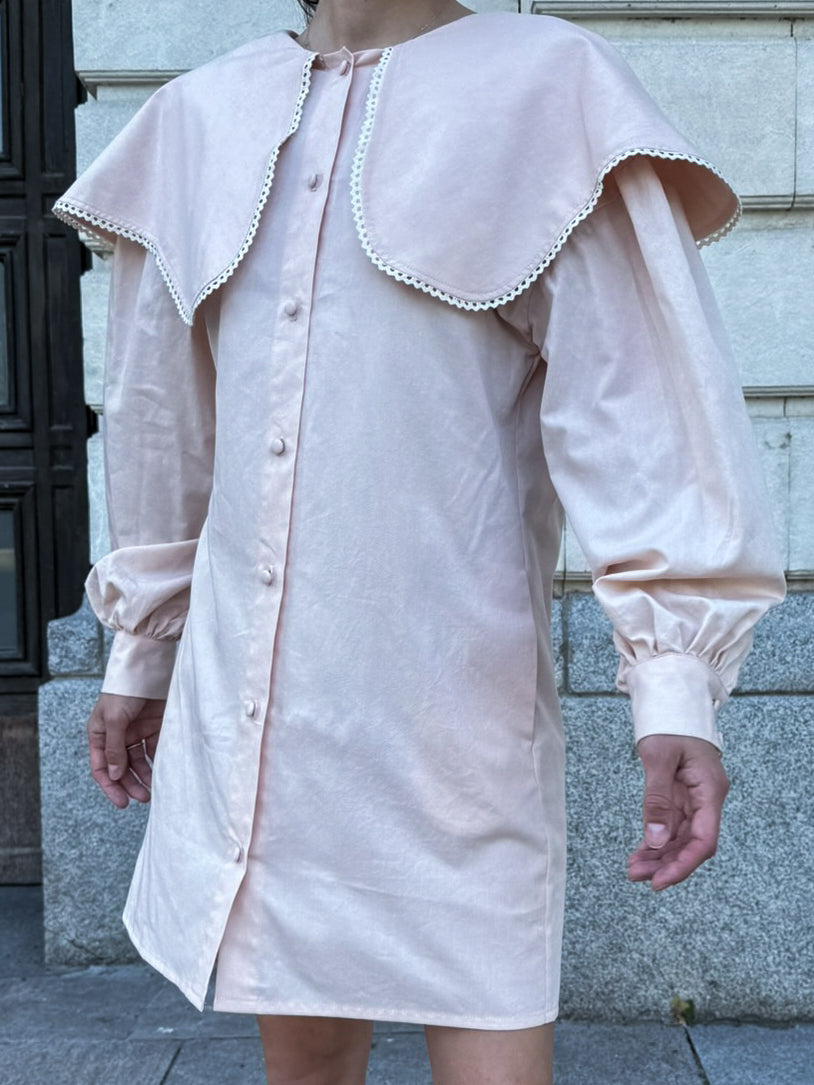 Рокля "the big collar shirt-dress"