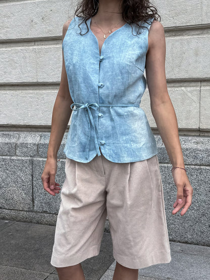 Pre-order - Топ "the waistcoat-vest"