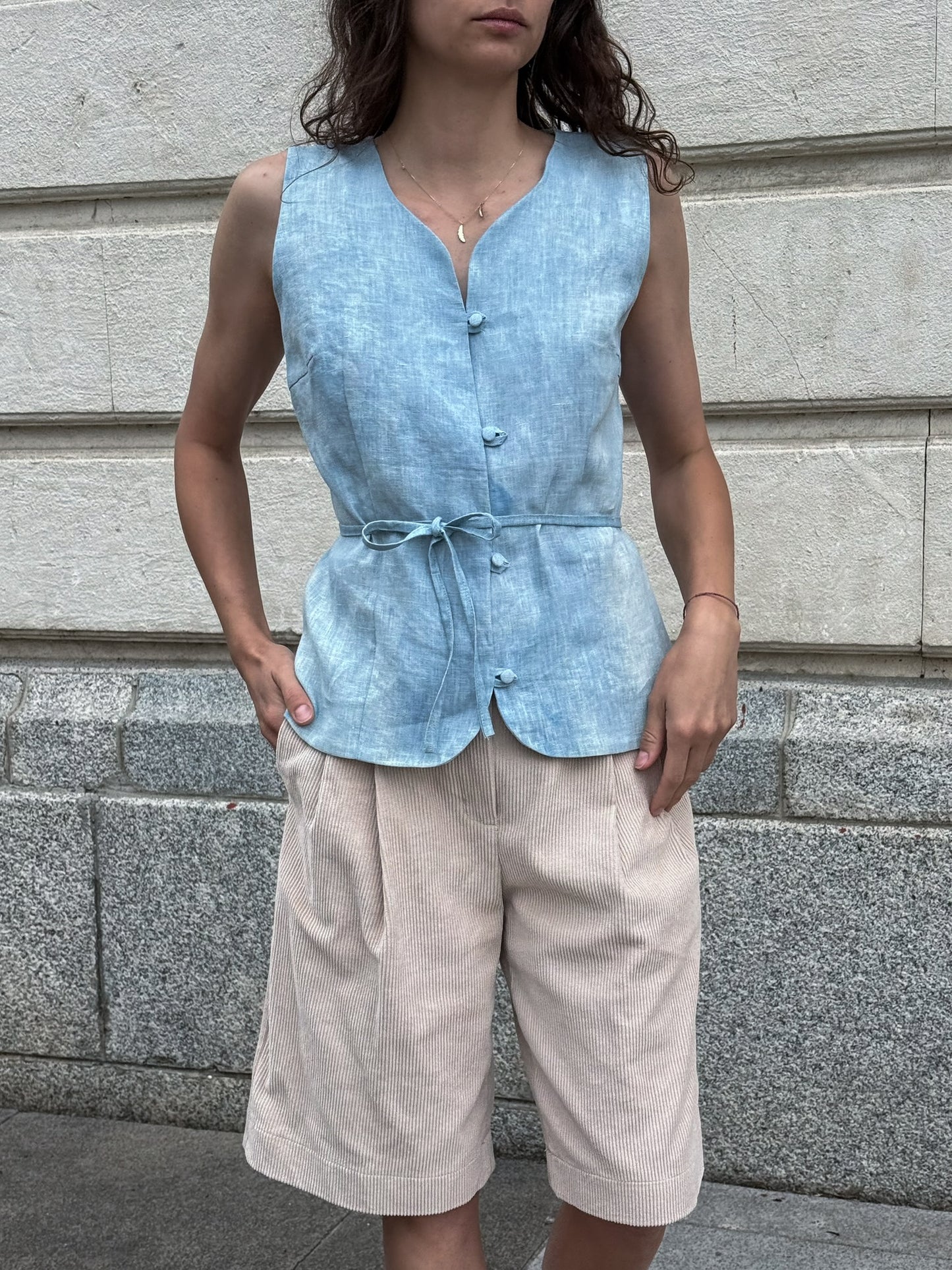 Pre-order - Топ "the waistcoat-vest"