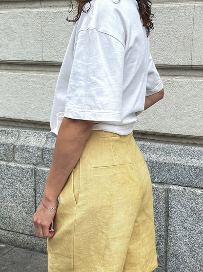 Pre-order - Къси панталони "double pleated"