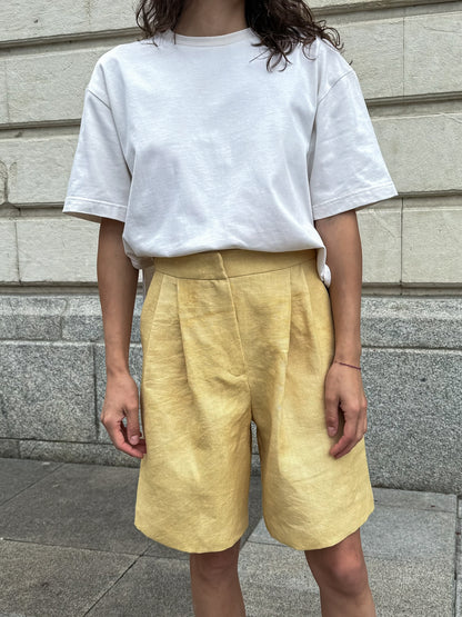 Pre-order - Къси панталони "double pleated"