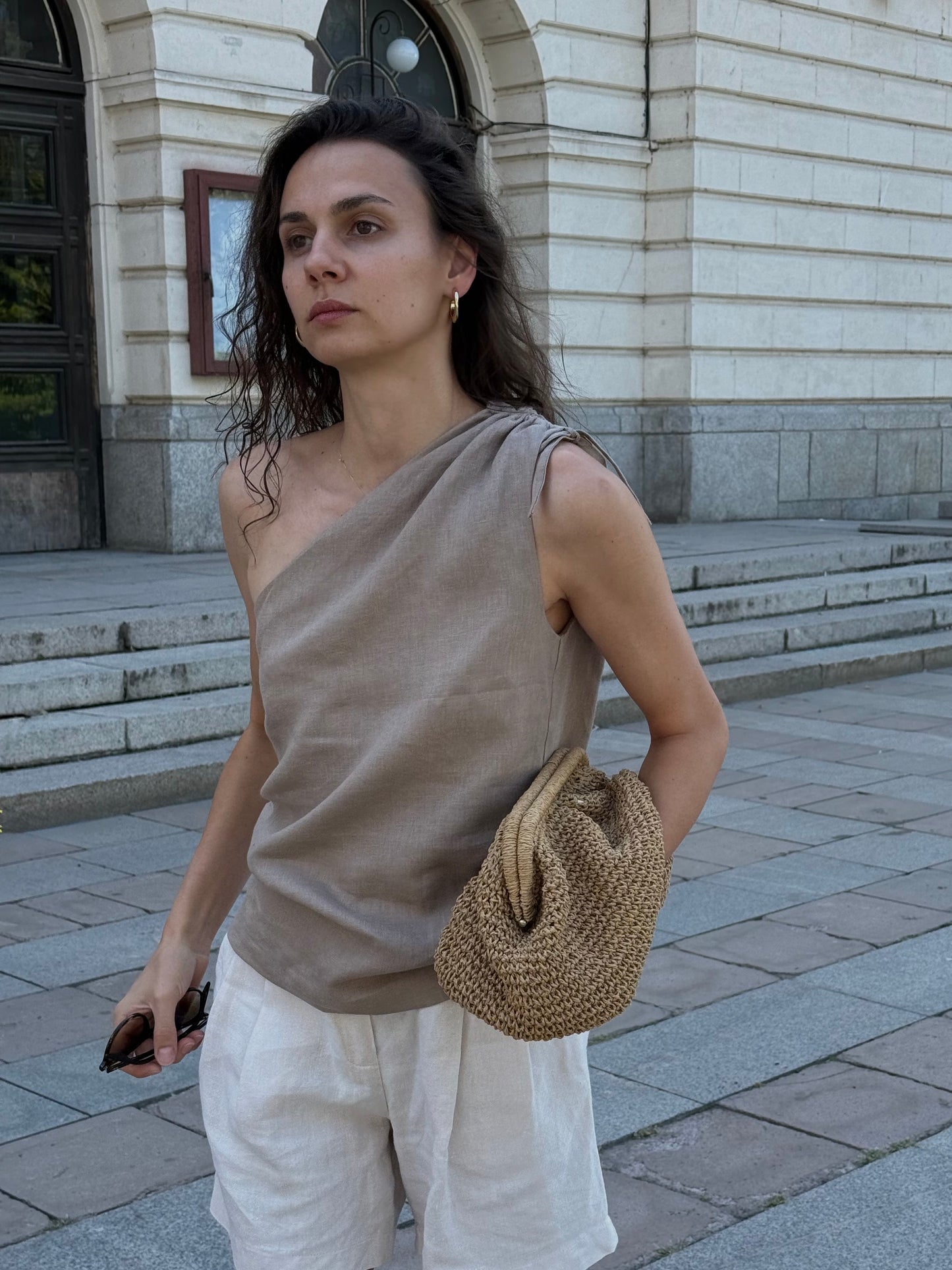 Pre-order Топ "one shoulder"