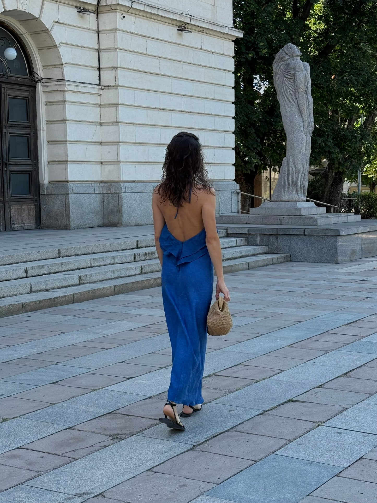 Рокля "the halter neck dress"