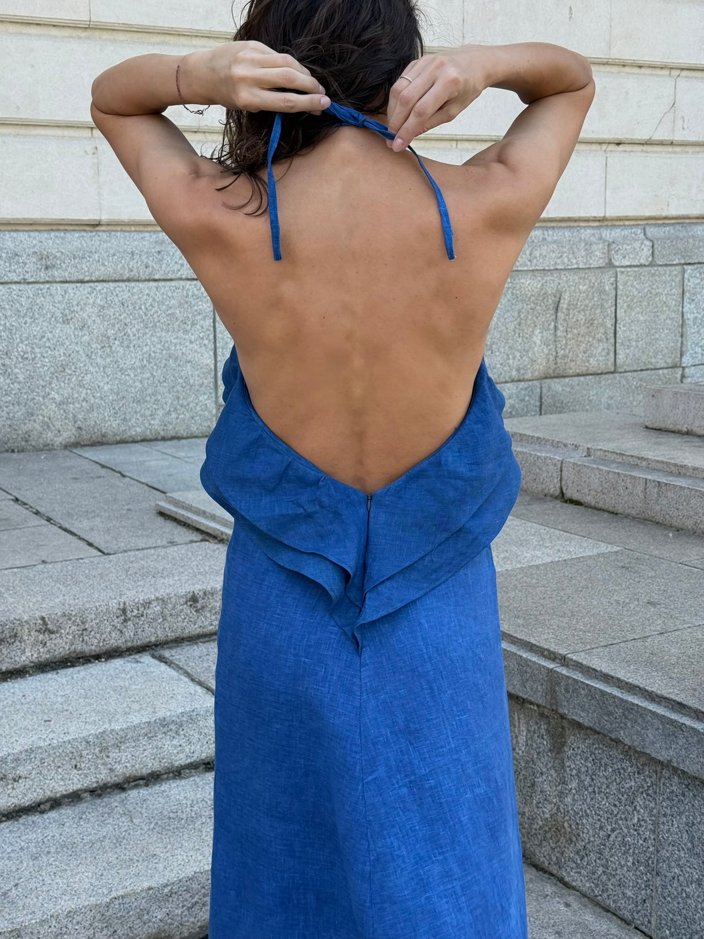Рокля "the halter neck dress"